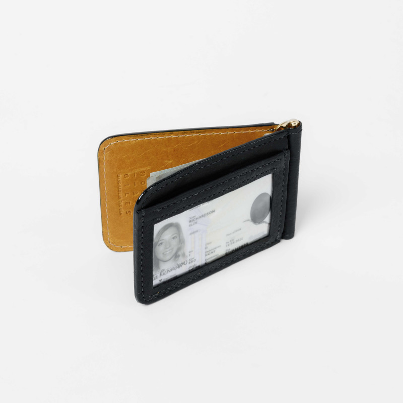 Spring Wallet | Reclaimed Spring Leather ID Wallet | Moore